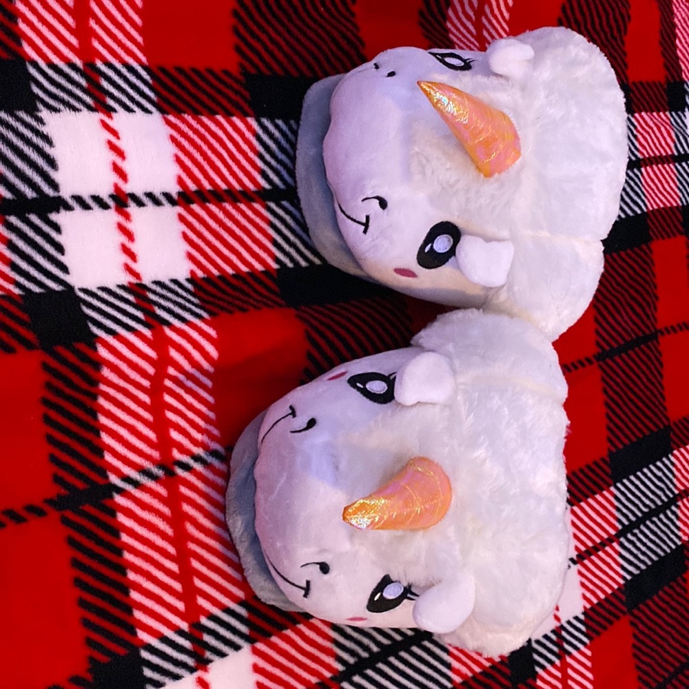 Unicorn slippers